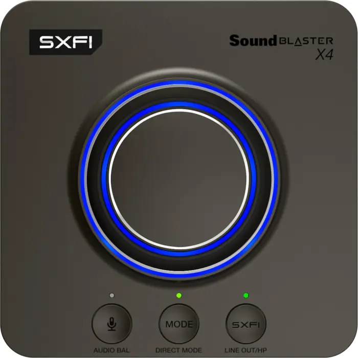 Creative SoundBlaster X4, sound card
