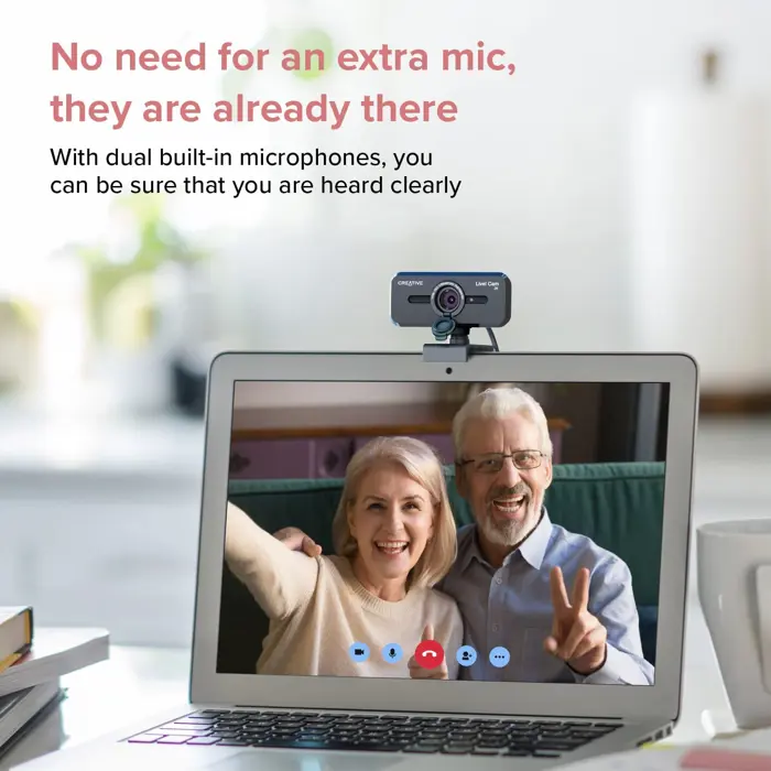 CreativeLive Cam Sync V3, webcam (black)