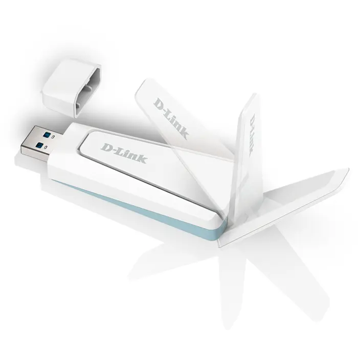 D-Link AX18U, WLAN adapter white