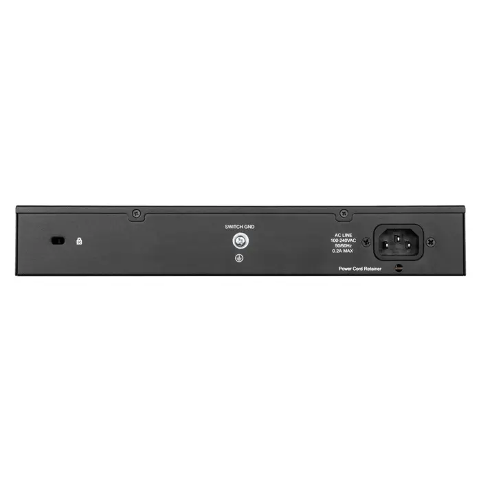 D-Link DGS-1100-24PV2/E network switch Managed L2 Gigabit Ethernet (10/100/1000) Power over Ethernet (PoE) Black