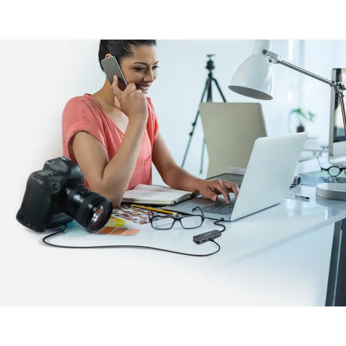 D-Link DUB-2325  6-in-1 USB-C Hub mit HDMI/USB-PD/SD-Reader retail