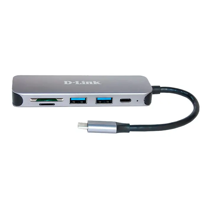 D-Link DUB-2325  6-in-1 USB-C Hub mit HDMI/USB-PD/SD-Reader retail