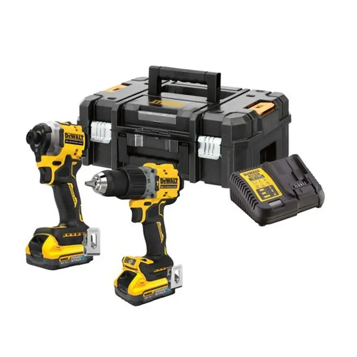 DCD805+DCF850 2x5.0Ah 18V Combo Set DEWALT