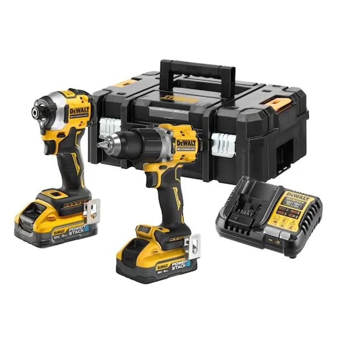DCD805+DCF850 2x5.0Ah 18V Combo Set DEWALT