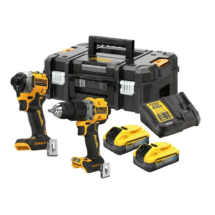 DCD805+DCF850 2x5.0Ah 18V Combo Set DEWALT