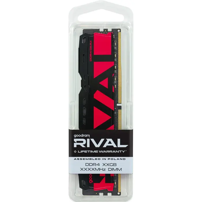 DDR4 2x8GB KIT UDIMM goodram RIVAL Radiant Red