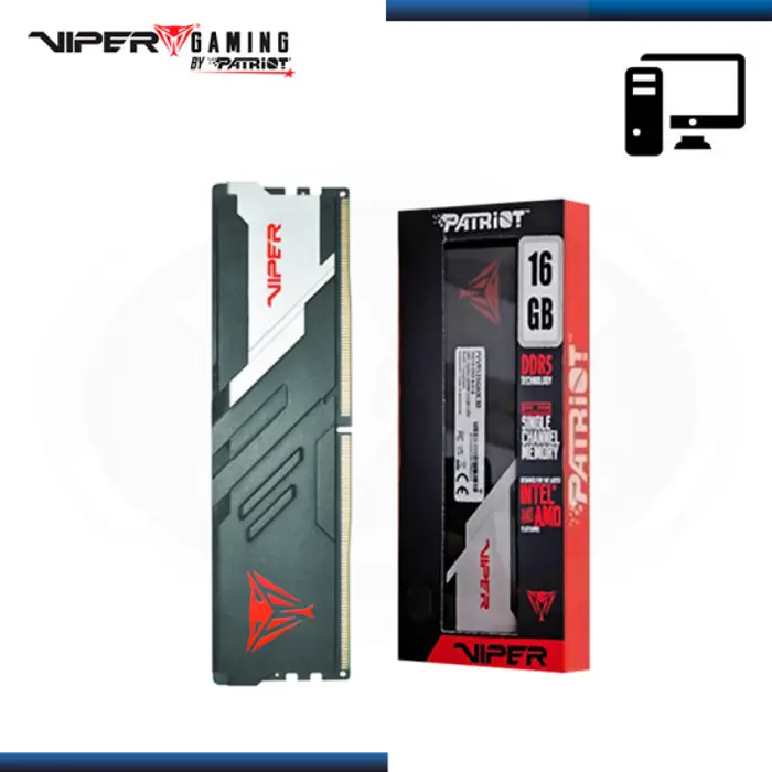 DDR5 Patriot Viper Venom 16GB (1x16GB) 6000MHz CL30, PVV516G60C30