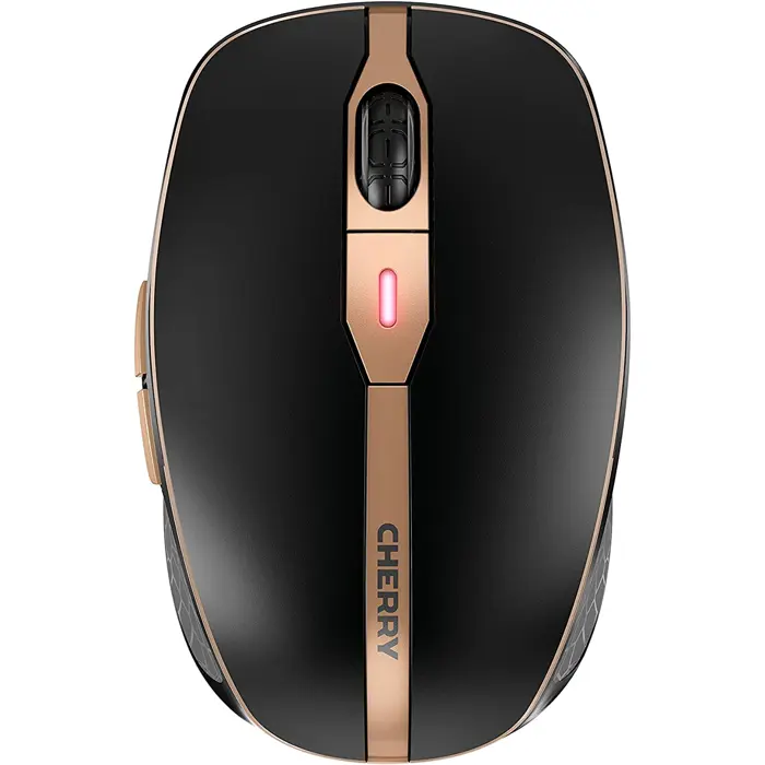 DE layout - CHERRY DW 9100 SLIM, desktop set (black/bronze, SX scissor technology)