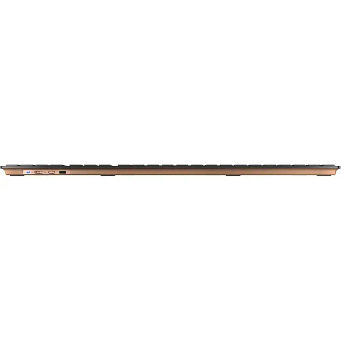 DE layout - CHERRY DW 9100 SLIM, desktop set (black/bronze, SX scissor technology)