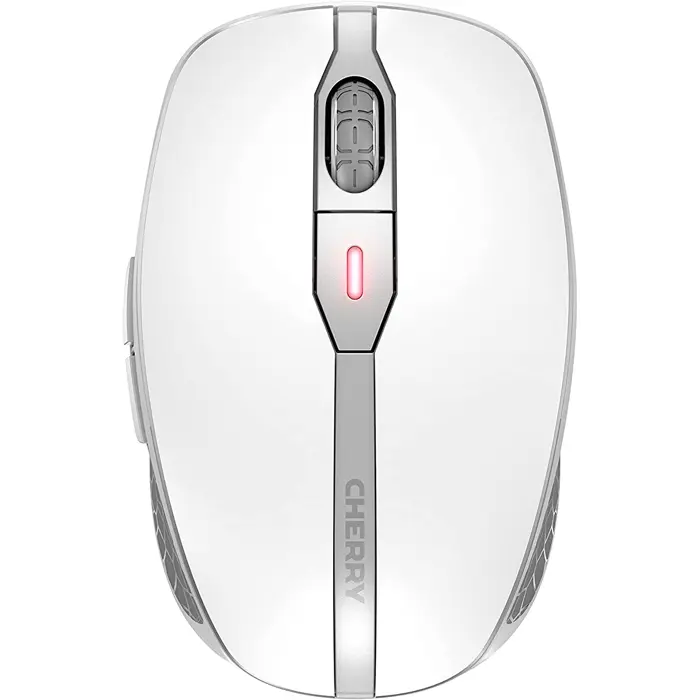 DE layout - CHERRY DW 9100 SLIM, desktop set (white/silver, SX scissor technology)