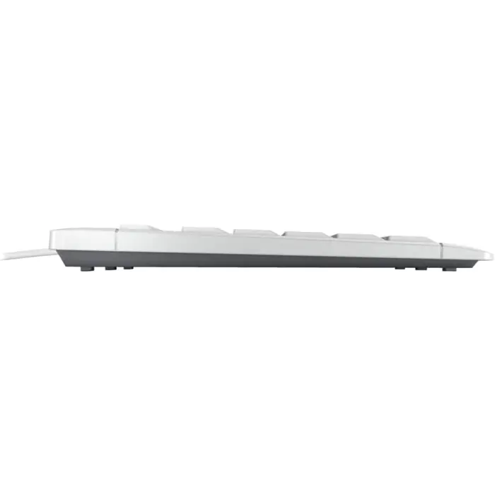 DE layout - CHERRY STREAM KEYBOARD TKL, keyboard (white/grey, SX scissor technology)