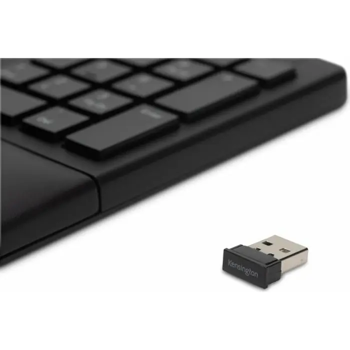 DE Layout - Kensington Pro Fit Ergo Keyboard Cordless black - K75401DE