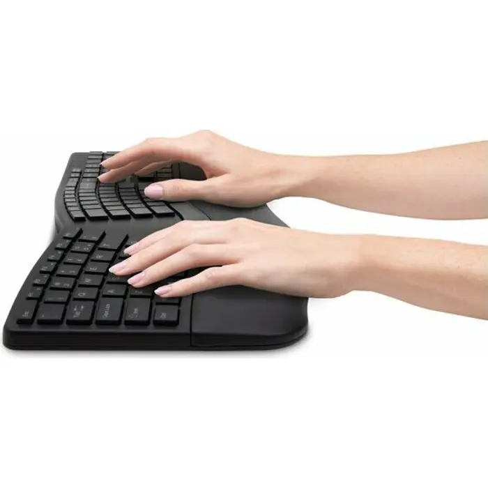 DE Layout - Kensington Pro Fit Ergo Keyboard Cordless black - K75401DE