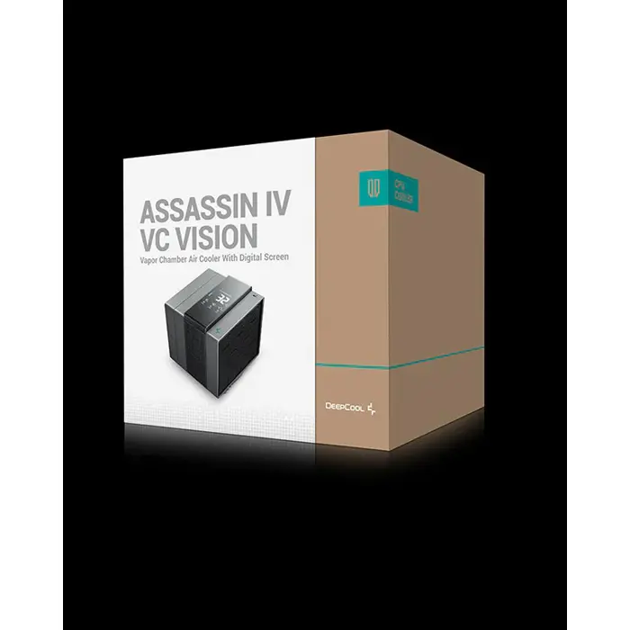 DeepCool ASSASSIN IV VC VISION Processor Air cooler 120/140 mm Black 1 pc(s)