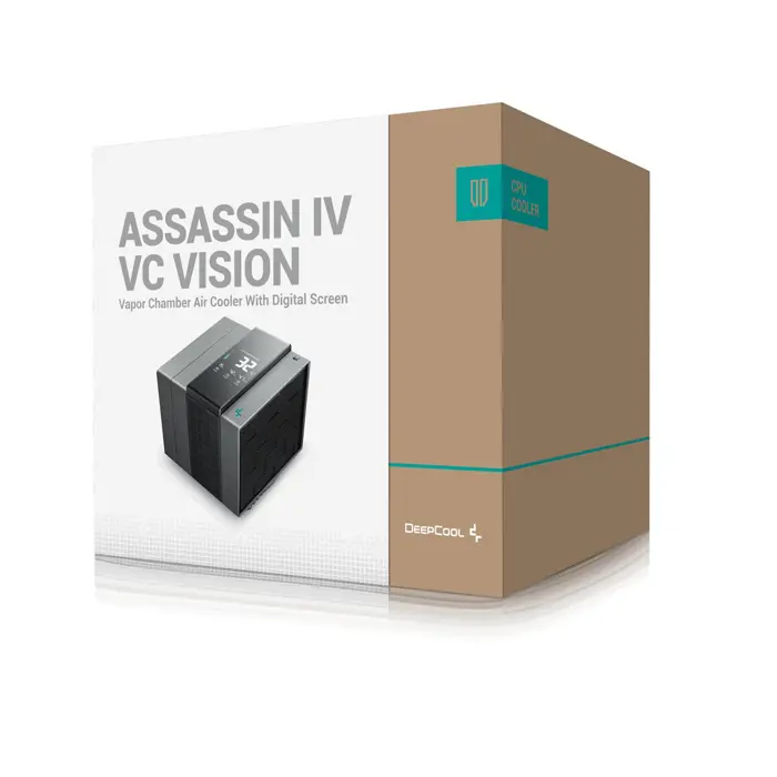 DeepCool ASSASSIN IV VC VISION Processor Air cooler 120/140 mm Black 1 pc(s)