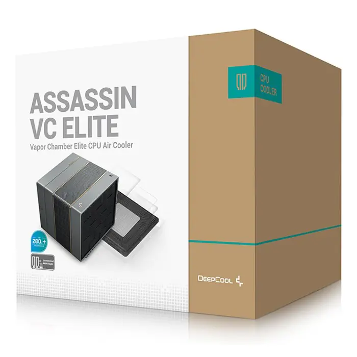 DeepCool ASSASSIN VC ELITE Processor Air cooler 120/140 mm Black 1 pc(s)
