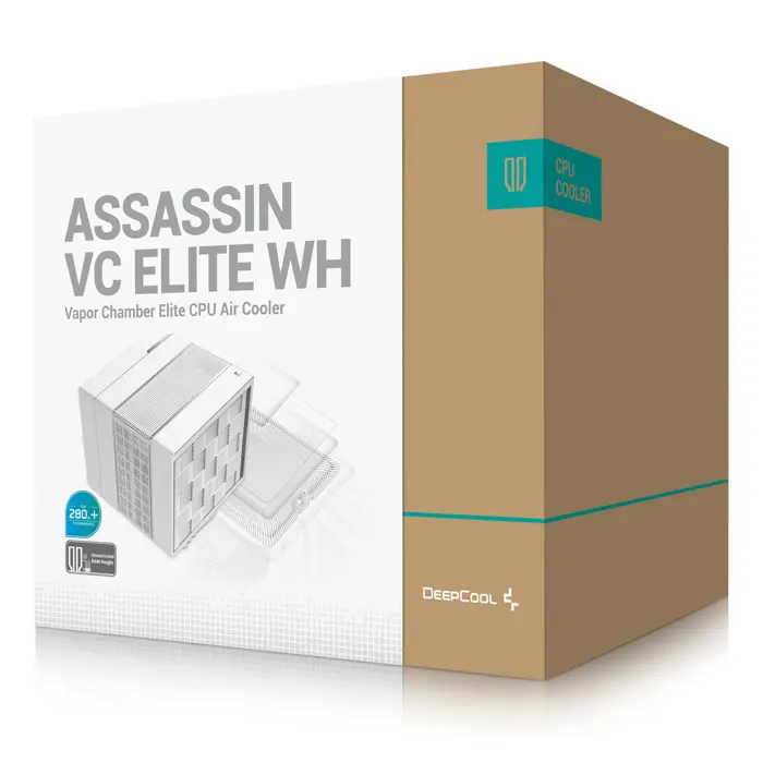 DeepCool Assassin VC Elite WH Processor Air cooler 120/140 mm White 1 pc(s)