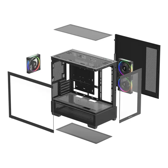 DeepCool CG380 3F Midi Tower Black
