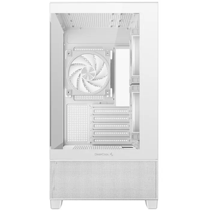 DeepCool CG380 3F, Tower case white, Tempered Glass x 2