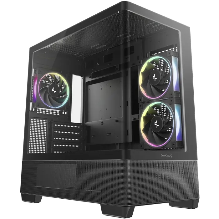 Deepcool CG380U 3F (black, panoramic glass housing)