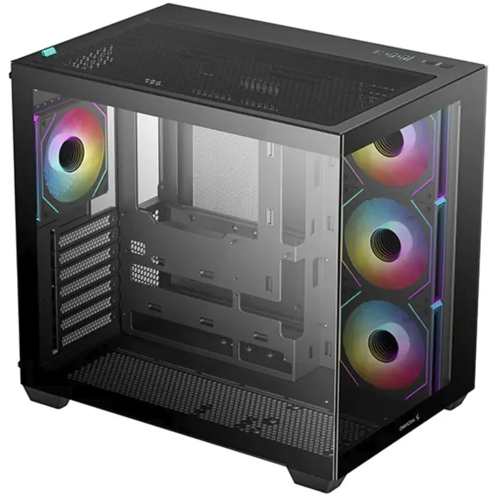 Deepcool CG530 4F (black, tempered glass x 2)