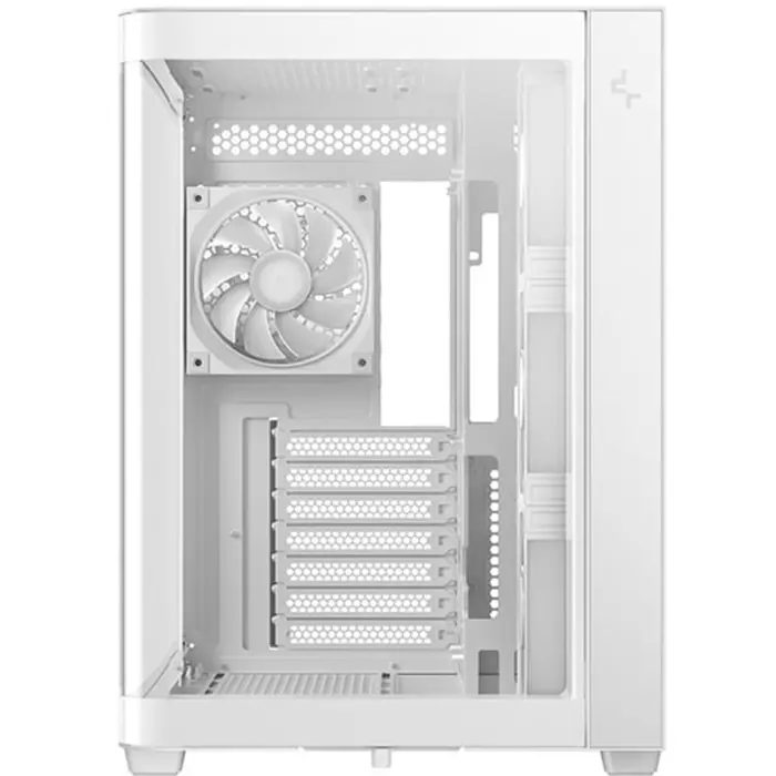 Deepcool CG530U 4F WH (white, curved glass display case)