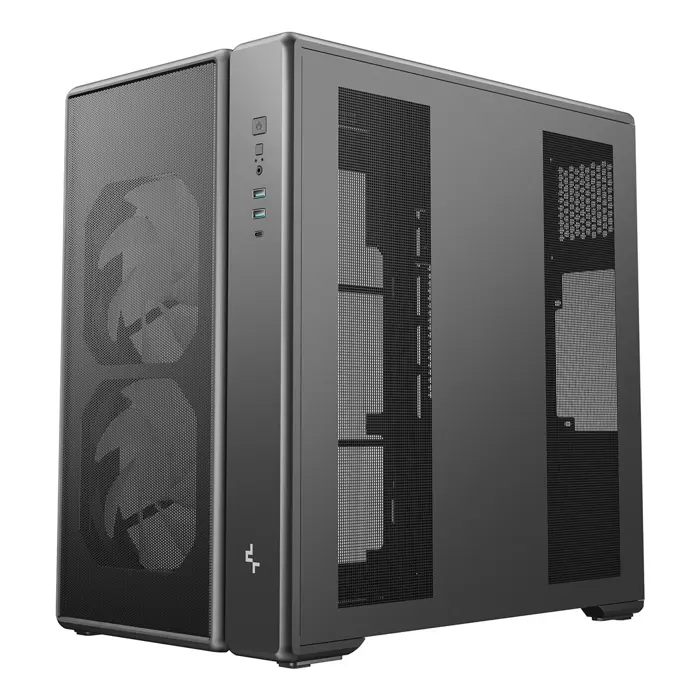 DeepCool CG590 MESH 2F Midi Tower Black