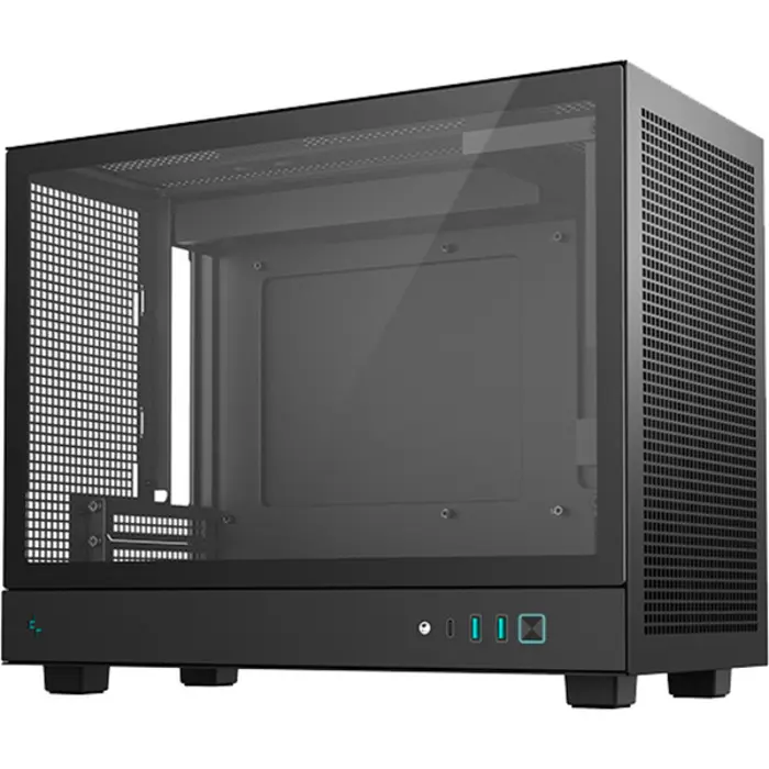 DeepCool CH160 PLUS, Tower Case, Black