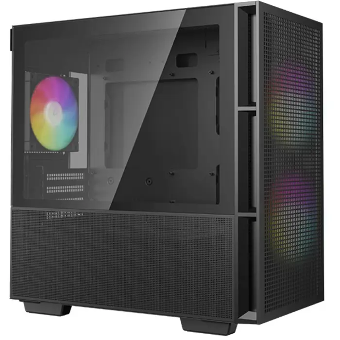 DeepCool CH360 , tower case (black, tempered glass)