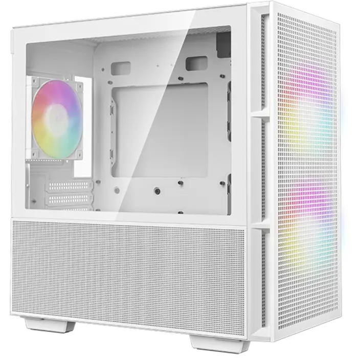 DeepCool CH360 , tower case (white, tempered glass)