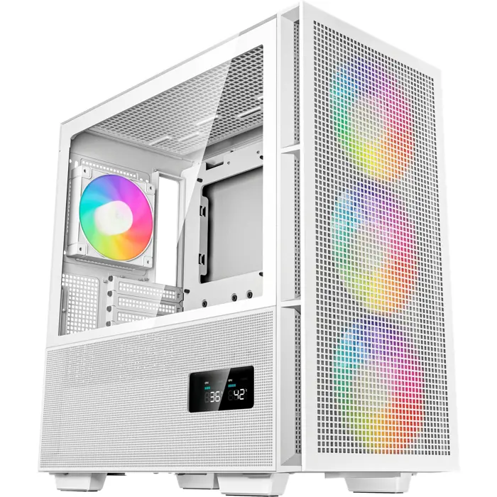 DeepCool CH560 Digital WH, tower case (white, tempered glass)
