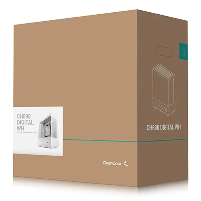 DeepCool CH690 Tower White