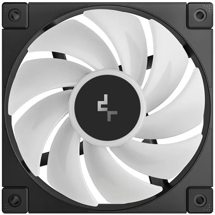 DeepCool FD12 ARGB 120x120x25, case fan (black, pack of 3, 120 mm)