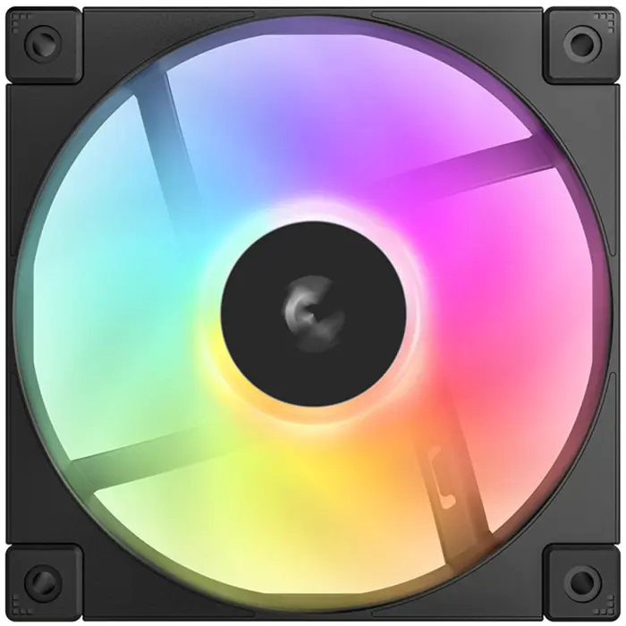 DeepCool FD12 ARGB 120x120x25, case fan (black, pack of 3, 120 mm)
