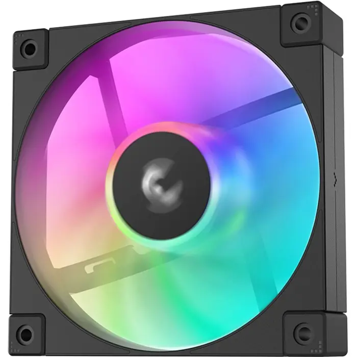 DeepCool FD12 ARGB 120x120x25, case fan (black, pack of 3, 120 mm)