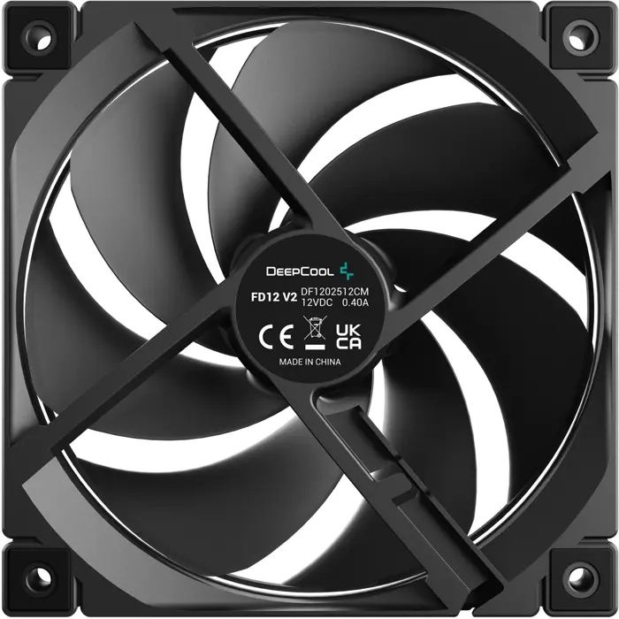 Deepcool FD12 V2 3IN1 (black, pack of 3, 120 mm)