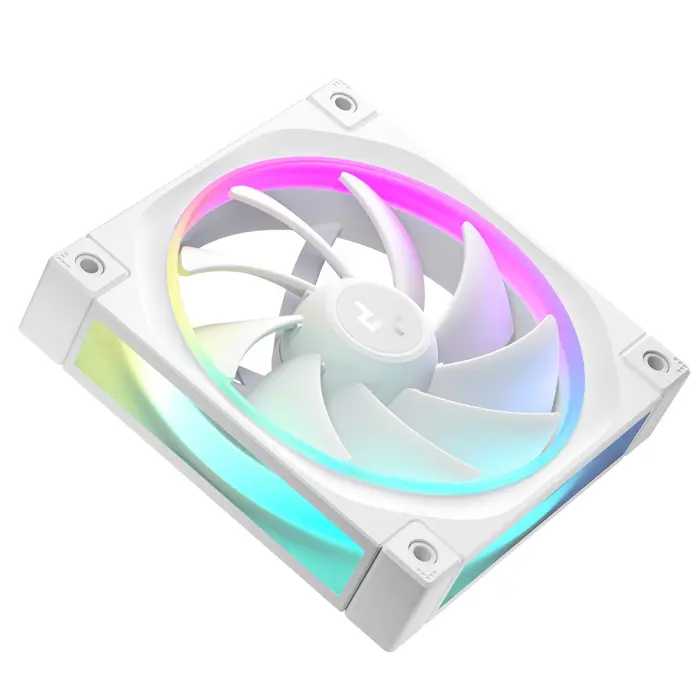 DeepCool FL12 WH-3 in 1 Computer case Fan 12 cm White 3 pc(s)