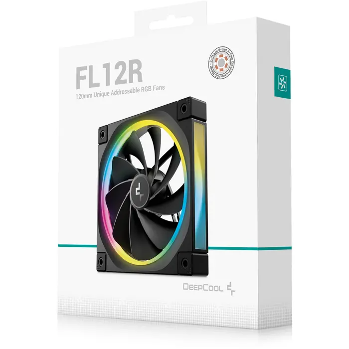 Deepcool FL12R (black, reverse, 120 mm)