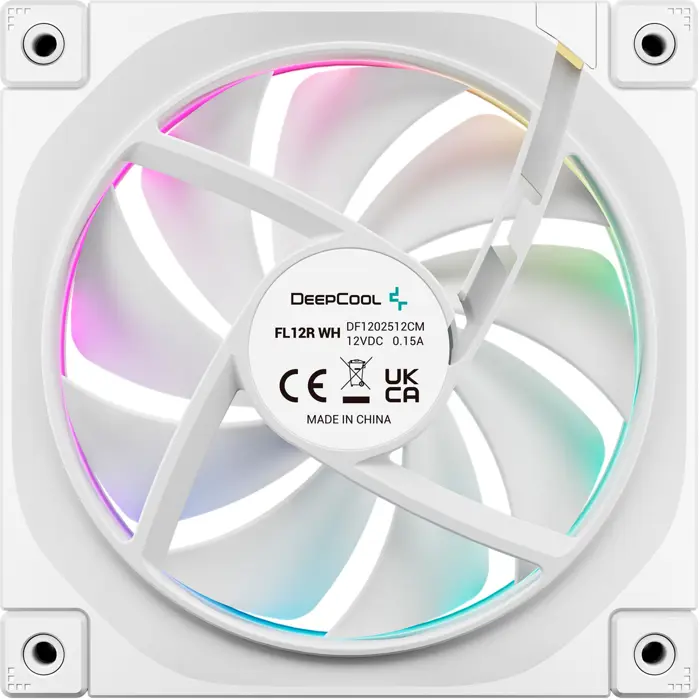 Deepcool FL12R (white, reverse pack of 3, 120 mm)