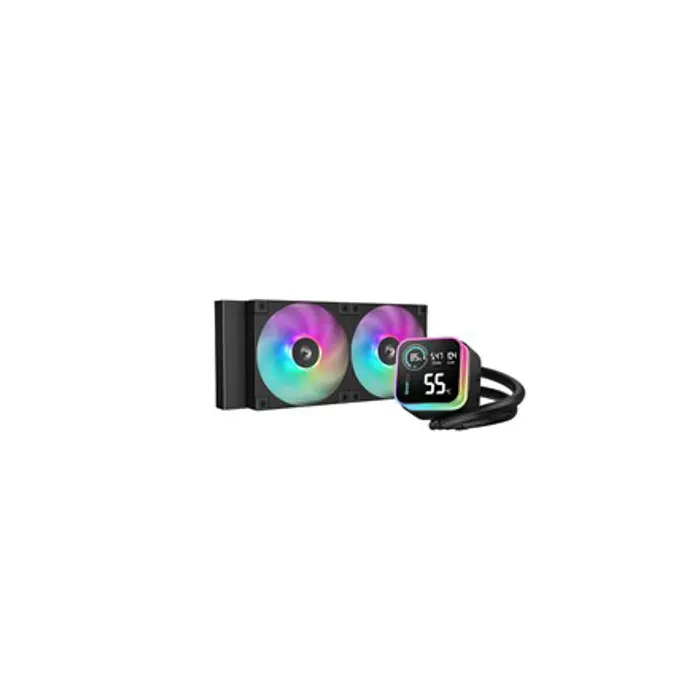 DeepCool LQ240 Processor Liquid cooling kit 12 cm Black 1 pc(s)