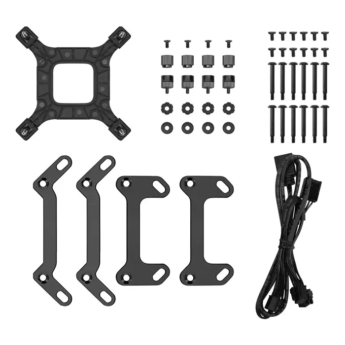 DeepCool LQ360 ULTRA ARGB Processor Liquid cooling kit 12 cm Black