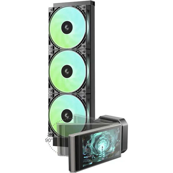 Deepcool LT360 VISION ARGB (black)