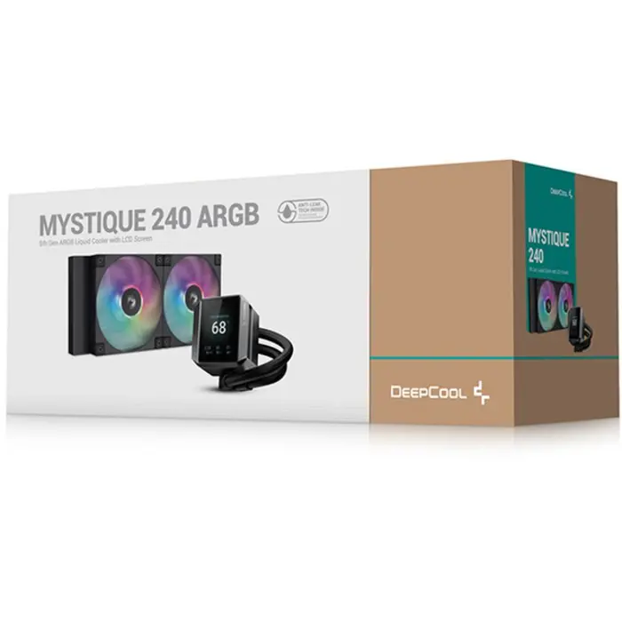 DeepCool MYSTIQUE 240 ARGB, water cooling (black)