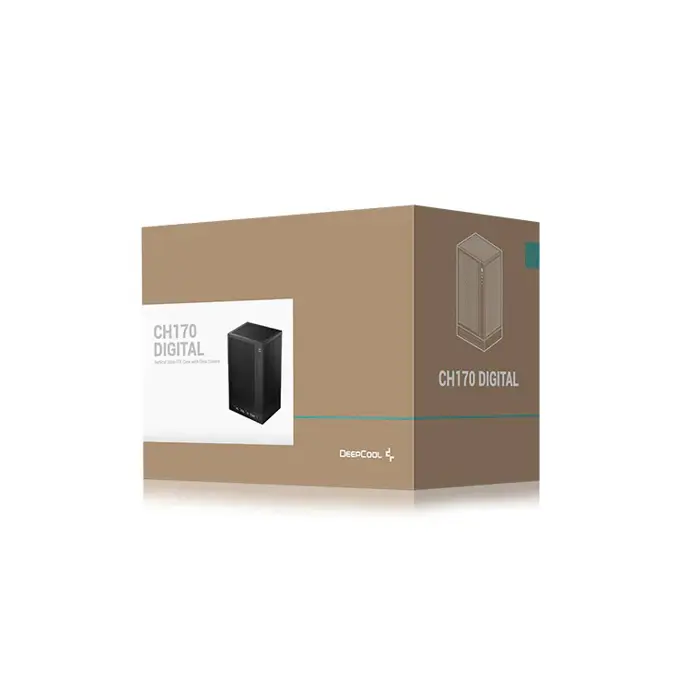 DeepCool R-CH170-BKNPI0D-G-1 computer case Tower Black