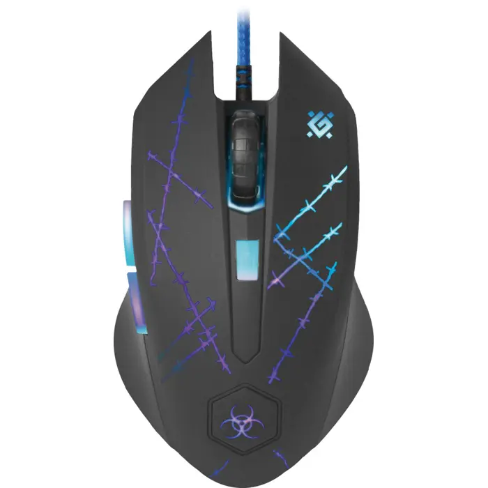 Defender Forced GM-020L mouse Gaming Ambidextrous USB Type-A Optical 3200 DPI