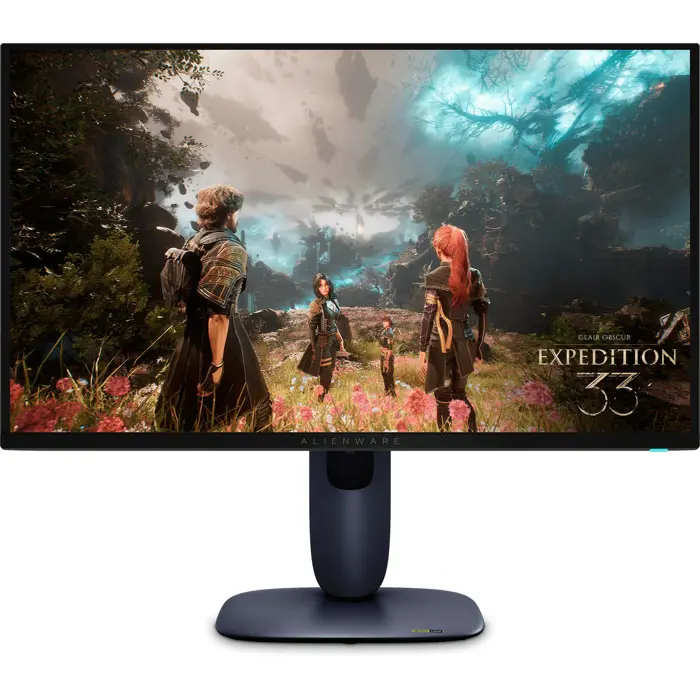 Dell Alienware AW2725Q QD-OLED, gaming monitor - 26.7 - black, UltraHD/4K, HDMI, DP, USB-C, USB hub, 240Hz panel