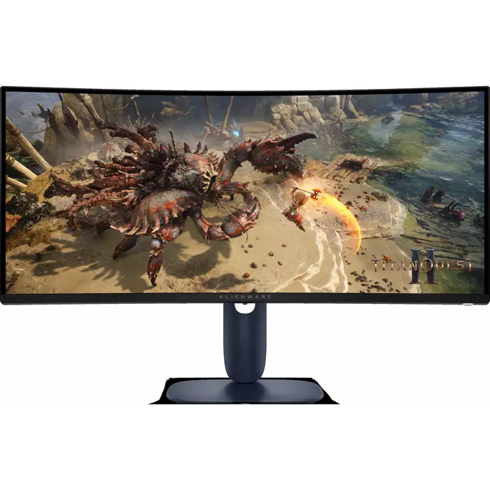 Dell Alienware AW3425DWM - 34 - black, WQHD, VA, curved, AMD FreeSync, AdaptiveSync, 180Hz panel