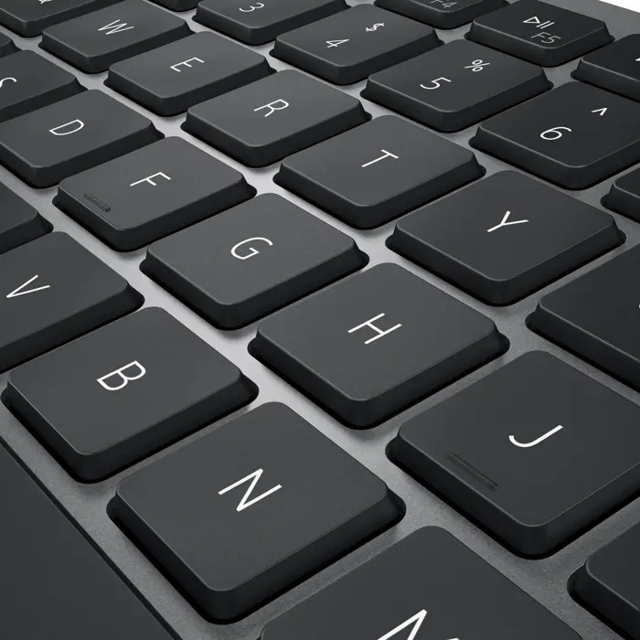 DELL KM7120W keyboard RF Wireless + Bluetooth QWERTY US International Grey, Titanium