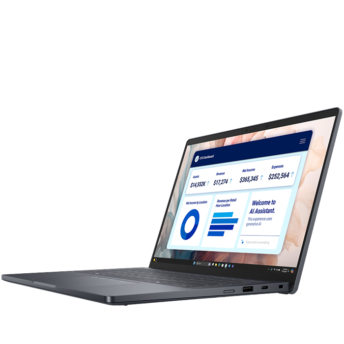 Dell Pro 14 Premium (PA14250), 14" FHD+ (1920x1200), Intel Core Ultra 5 238V (40 TOPS NPU, 8C, 4.7GHz), 32GB LPDDR5, M.2 512GB SSD, Intel Arc, WiFi, BT, HDMI, 2xTHB4 (DP/PD), USB-A, FngPr, Backlit kb,