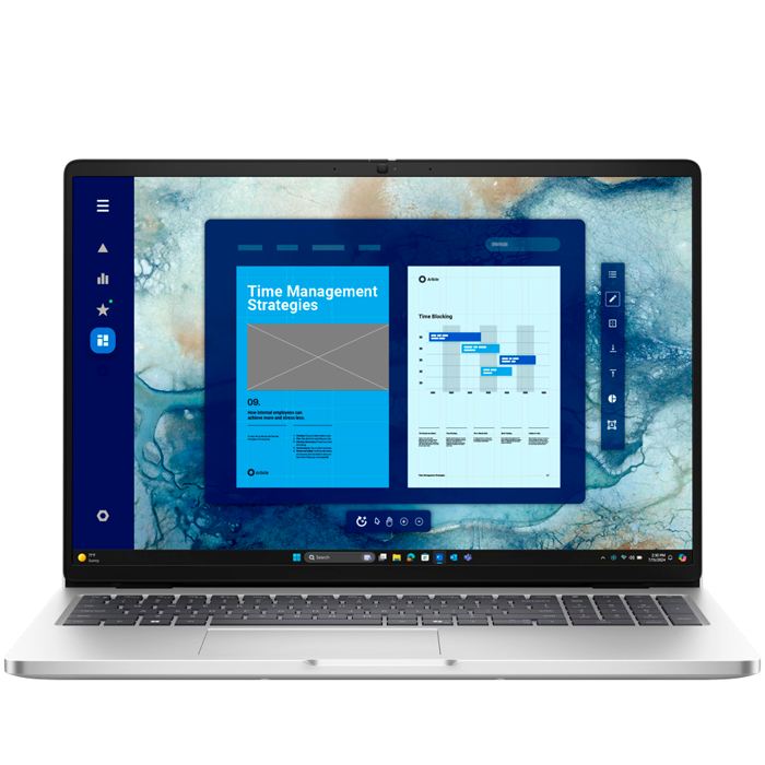 Dell Pro 16 (PC16250), 16" FHD+ (1920x1200), Intel Core Ultra 5 235U (12 TOPS NPU, 12C, 4.9GHz), 16GB (1x16GB) DDR5, M.2 512GB SSD, Intel Integrated, WiFi, BT, HDMI, THB4 (DP/PD), USB-C (DP/PD), 2xUSB